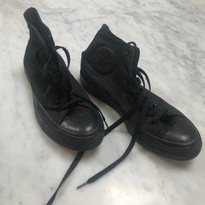 Black Converse All Stars - Women's Size 7.5